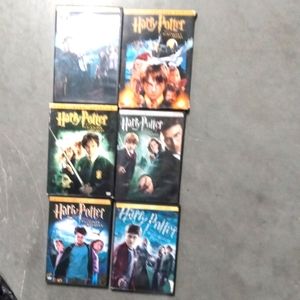 Harry Potter 1-6 dvds